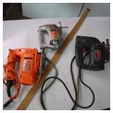Vintage Lot of 3 corded jig saws