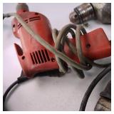 Lot of 6 corded drills