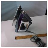 Vintage corded iron in good condition