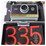 Vintage 335 Kodak Instant Camera with tons of flash bulbs1