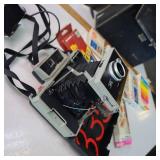 Vintage 335 Kodak Instant Camera with tons of flash bulbs1