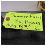 Summer Fun Bug Houses!  2 of them.