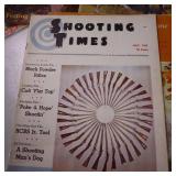Vintage Shooting Times, Guns and Other old books and magazines