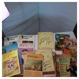 Vintage collection of gun magazines and books