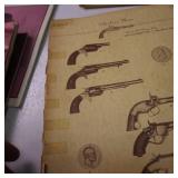 Vintage collection of gun magazines and books