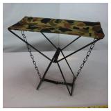 Foldable stool for hunting/fishing/camping