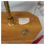 Vintage mix and match music box and coasters to move your furniture around on...