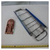 Vintage Bike rack and cast iron open/closer