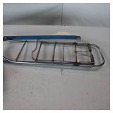 Vintage Bike rack and cast iron open/closer