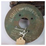 Vintage Collection of ornate metal items and a very cool wooden handled iron!