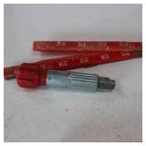 Vintage measuring sticks - collapsible
