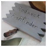 Vintage collection of various wooden items.