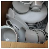 Vintage Sun Chow - Very Large Collection of "Sterling Affair"  cups, saucers and dishes