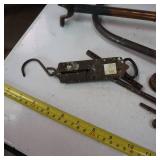 Vintage collection of gas Lamp and parts