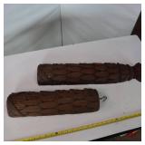 Vintage Heavy Oak Carvings (2 of them)