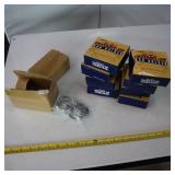 NIB Rod holders and rings