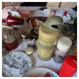 Vintage lot - very large - candle relate, figurines, more!
