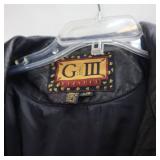 Large G III Leather Coat