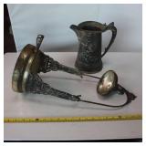 Antique Silver Plated Tea Pourer - from late 1800