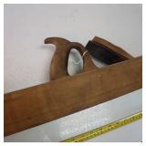 Beautiful Large Vintage Wooden Wood Plane - 29"