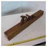 Beautiful Large Vintage Wooden Wood Plane - 29"