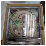 Vintage Nishijin Pachinko Machine Ball Plinko Arcade SUPER DELUXE Japanese made