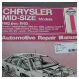 Several Chilton Chrysler and GM Truck/auto service manuals