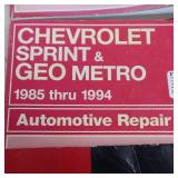 Several Chilton Chrysler and GM Truck/auto service manuals