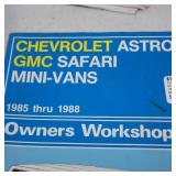 Several Chilton Chrysler and GM Truck/auto service manuals