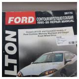 Several Chilton Ford Manuals for service
