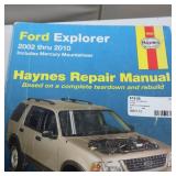 Several Chilton Ford Manuals for service