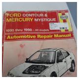 Several Chilton Ford Manuals for service