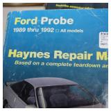 Several Chilton Ford Manuals for service