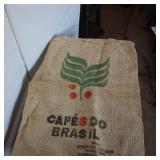 Authentic Brasil Burlap Coffee Bag