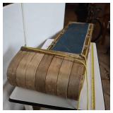 Large Toboggan Sled - Vintage!