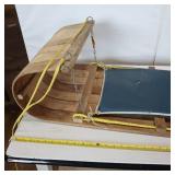 Large Toboggan Sled - Vintage!