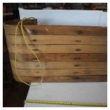 Large Toboggan Sled - Vintage!