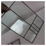 Two Beautiful Leaded Glass Crystal Windows