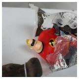 Unique set of playful dolls and figurines