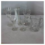 Nice crystal and candle holders