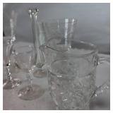 Nice crystal and candle holders
