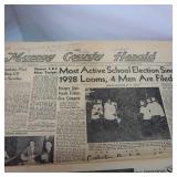 Kennedy has been Slain!  Newspaper editions of reporting in local papers