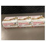 Lot of 3 Winchester .22 Long Rifle 222-Round Bulk Packs, Hollow Point Copper Plated