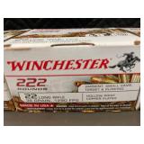 Lot of 3 Winchester .22 Long Rifle 222-Round Bulk Packs, Hollow Point Copper Plated