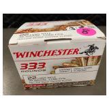 Winchester 333 Rounds .22 Long Rifle 36 Grain Hollow Point Ammunition