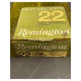Remington 22 Long Rifle Rimfire Ammunition Lot of 2 Boxes 100 Rounds Each