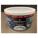 Federal Champion 22 Long Rifle 325 Rounds Fresh Fire Pack