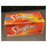 Federal Spitfire .22LR Hyper-Velocity Hollow Point Ammunition Box