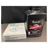 RCBS Partner Electronic Powder Scale and Alliant Bullseye Smokeless Pistol Powder 1/8th full