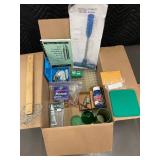 Reloading Supplies Lot with Midway Impact Bullet Puller, RCBS Primer Tray, and Accessories